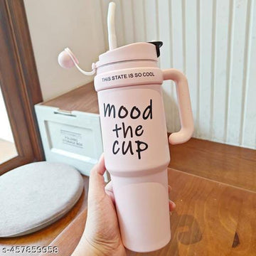 Stainless Steel Tumbler - pink( fancy )