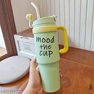 Stainless Steel Tumbler - Green ( fancy )