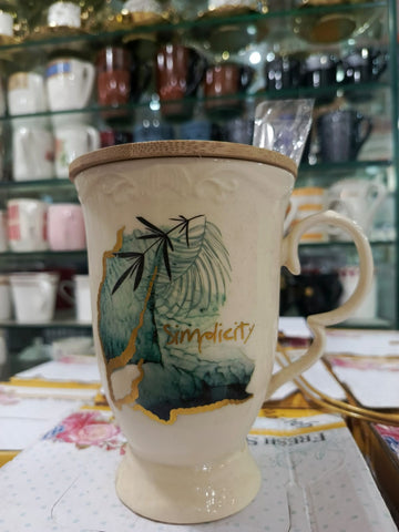 Mug with Lid & Spoon