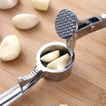 Stainless Steel Garlic Press Crusher Squeezer
