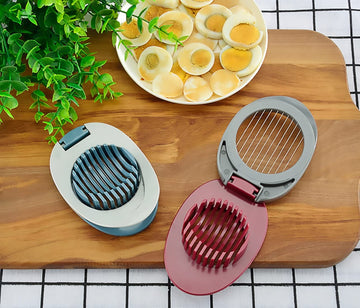 Egg Slicer, Boiled Eggs Cutter Egg Slicer, Boiled Eggs Cutter, Stainless Steel