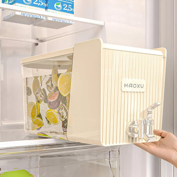 Juice Dispenser Large Capacity 5.3L Drink Dispenser for Camping Party Fridge
