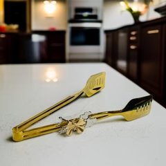 Butterfly Design Golden Tong-D1