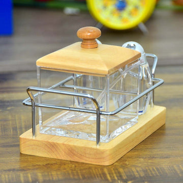 Sugar Pot and Pepper Cruet Set - D1