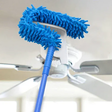 Flexible Cleaner Foldable Microfiber Cleaning Duster Steel Body