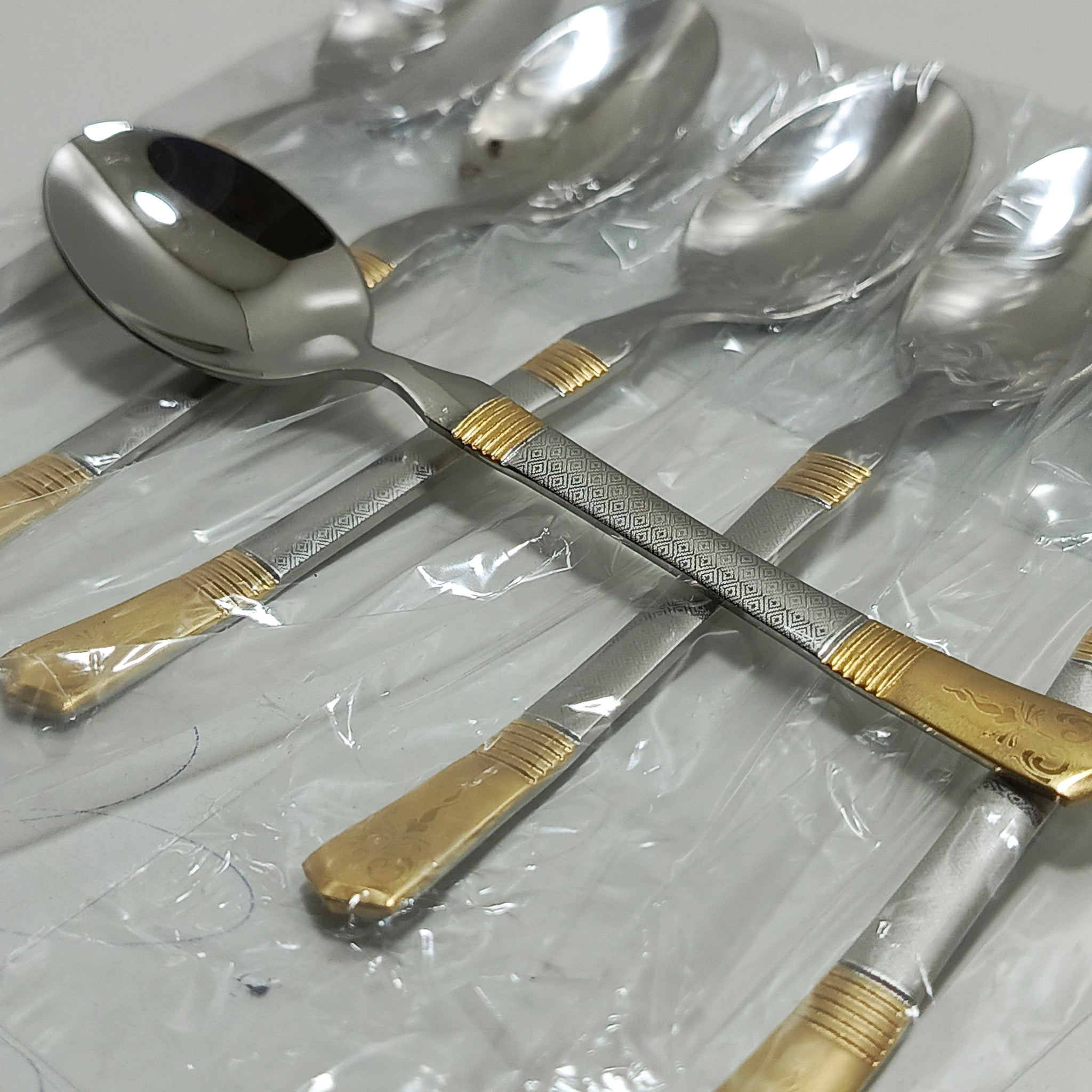 Small 6pcs Set Silver Spoon set - S1