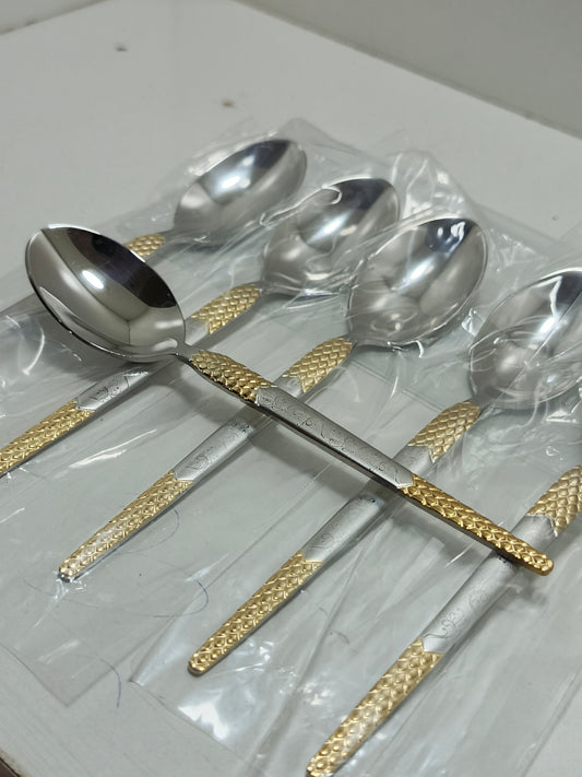 6pcs Set Silver Spoon set - S2