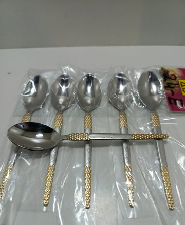 6pcs Set Silver Spoon set - S2