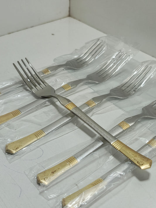 6pcs Set Silver Fork set - S3