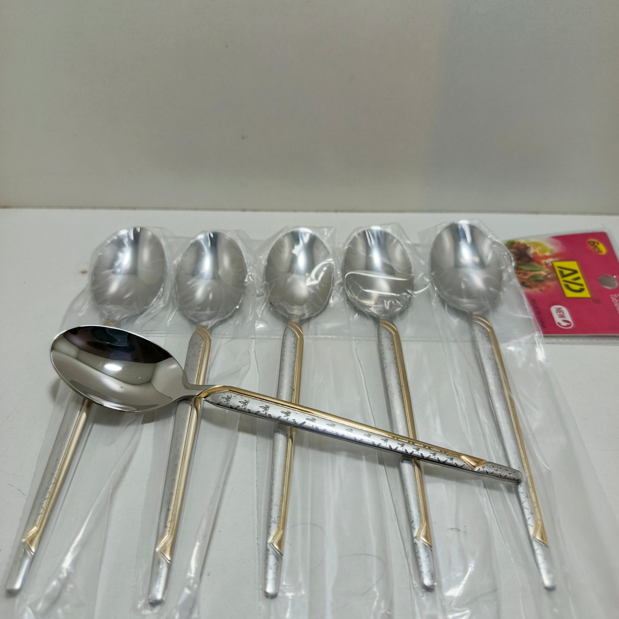 6pcs Set Silver Spoon set - S5