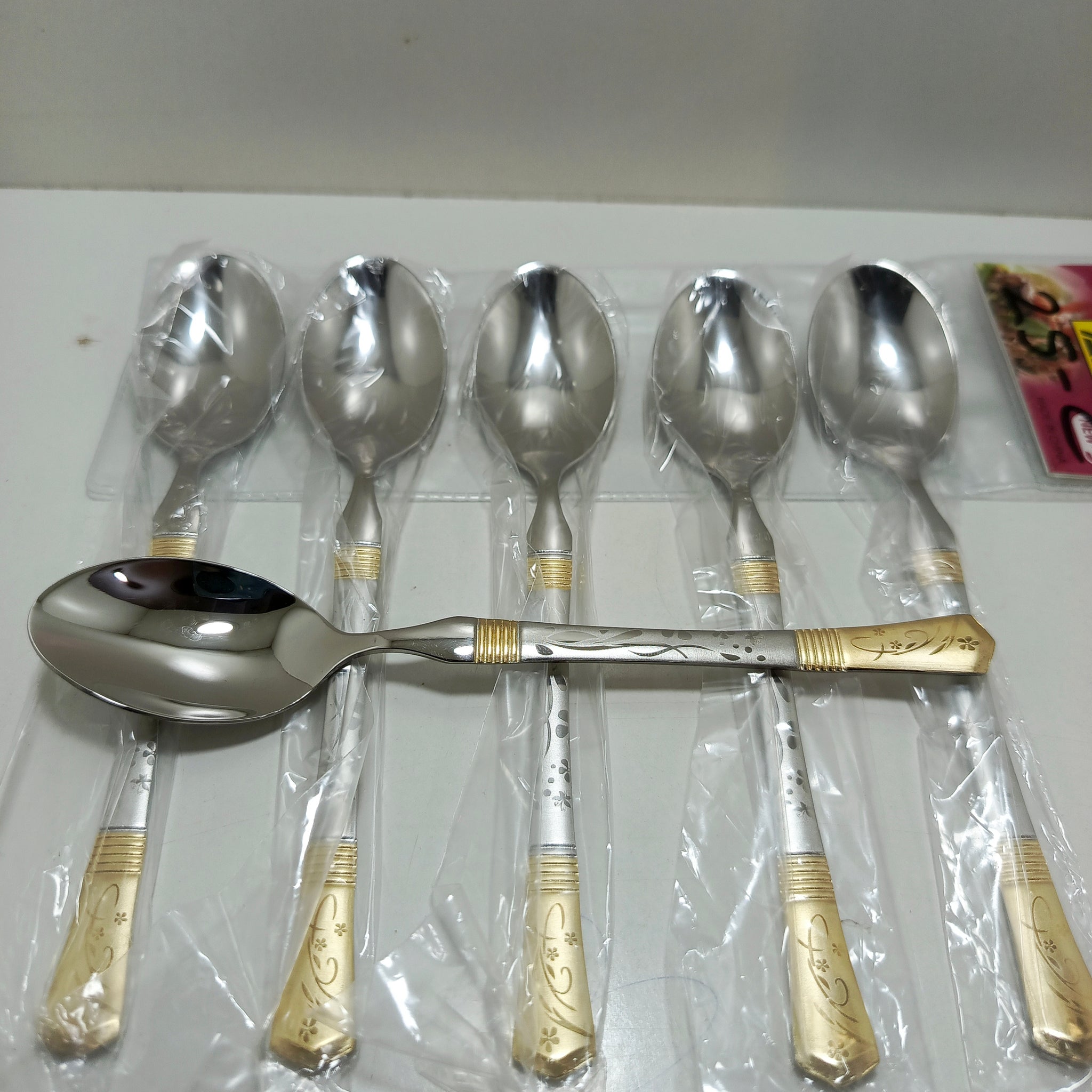 6pcs Set Silver Spoon set - S6