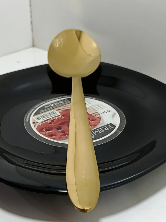 One pcs Rice Serving Golden Spoon