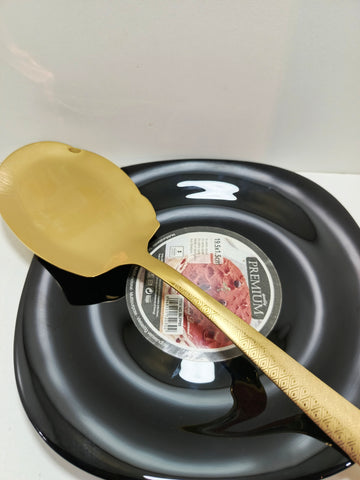 One Pcs Golden Rice Spoon Luxury Look for Kitchen