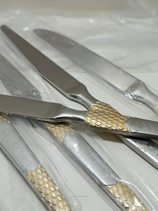 6pcs Set Silver Knife set - S1