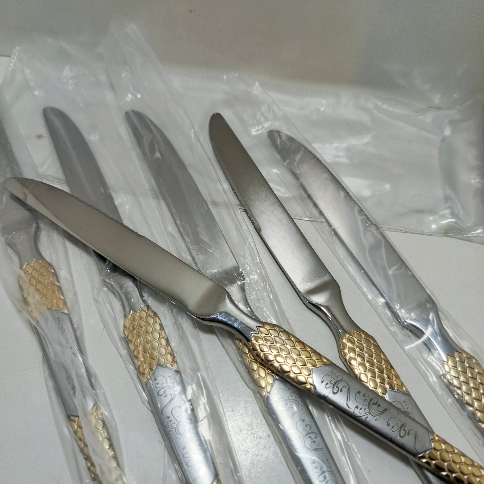 6pcs Set Silver Knife set - S1