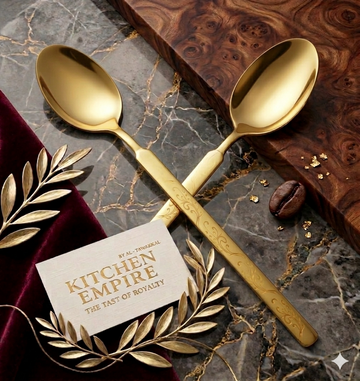 Ayd Cutlury Set Golden Spoon Set