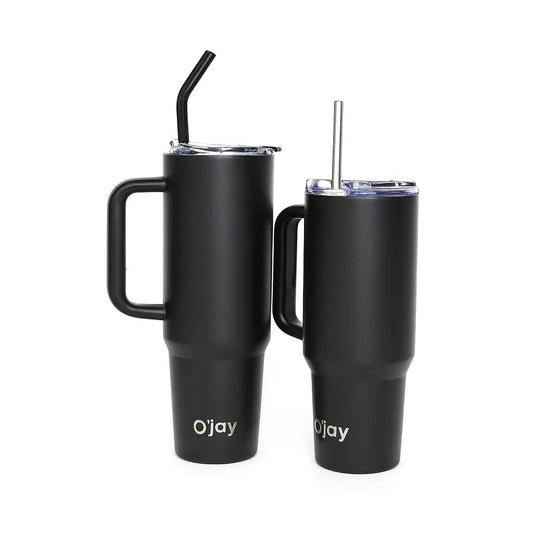 Stainless Steel Tumbler - Black