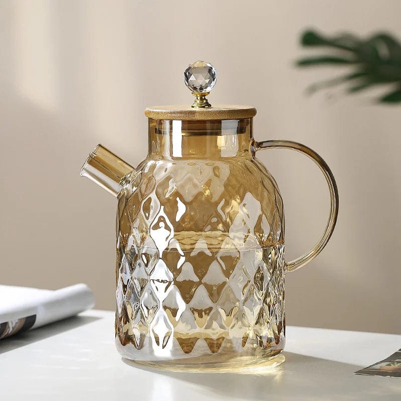 Glass Tea pot Kettle Sets
