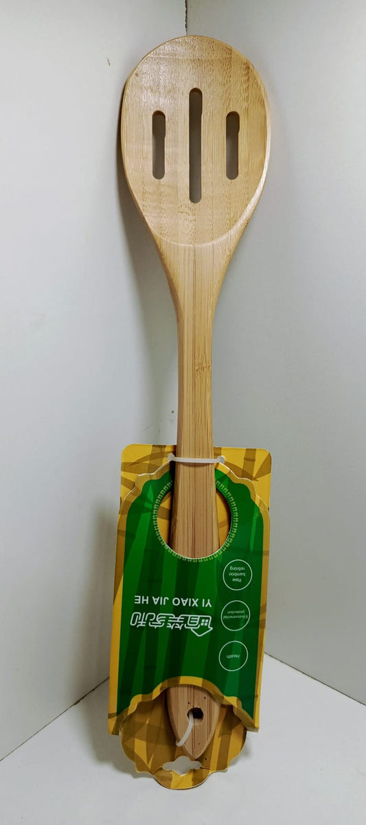 Spoon Bamboo Wooden Turner Spatula Kitchenware Kitchen Accessories Eco-friendly