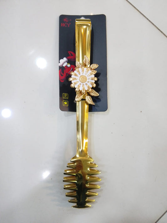 Butterfly Design Golden Tong China Imported