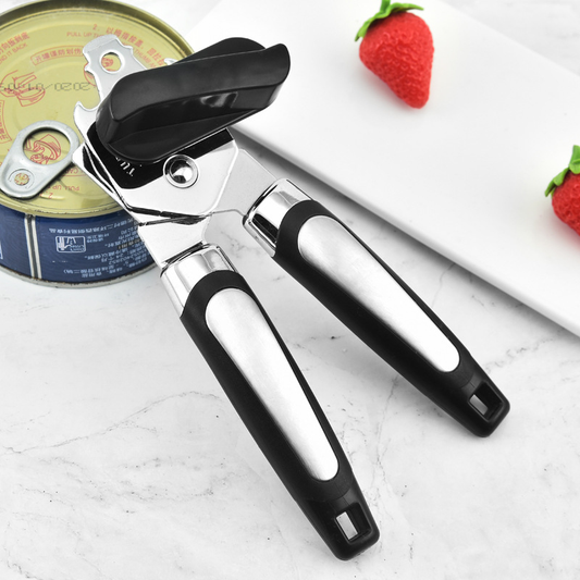 3 in 1 Multi-Functional Can Opener Tin Cutter Jar Lid Remover Easy to Grip