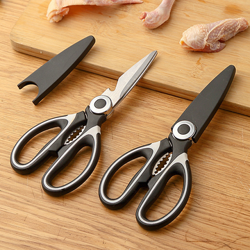 Stainless Steel Kitchen Scissors Multipurpose Scissor Meat Cutter Bottle Opener