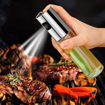 Oil Spray Bottle for Cooking | Refillable Glass
