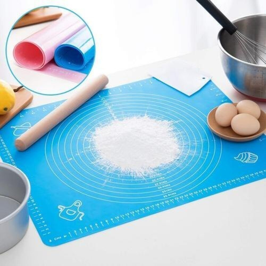 Silicone Baking Mat Extra Large with Measurements Heat-Resistant