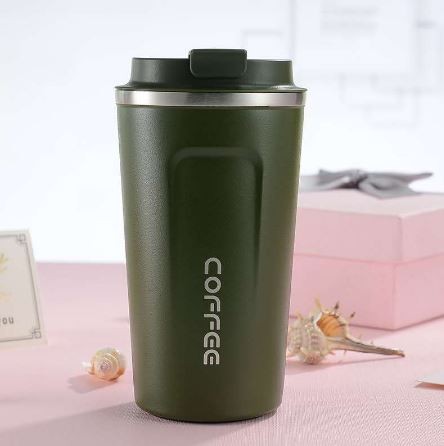380ML Heat Preservation Coffee Mug Stainless Steel Travel