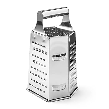 Friendly Multi-Purpose 6-Sided Stainless Steel Grater