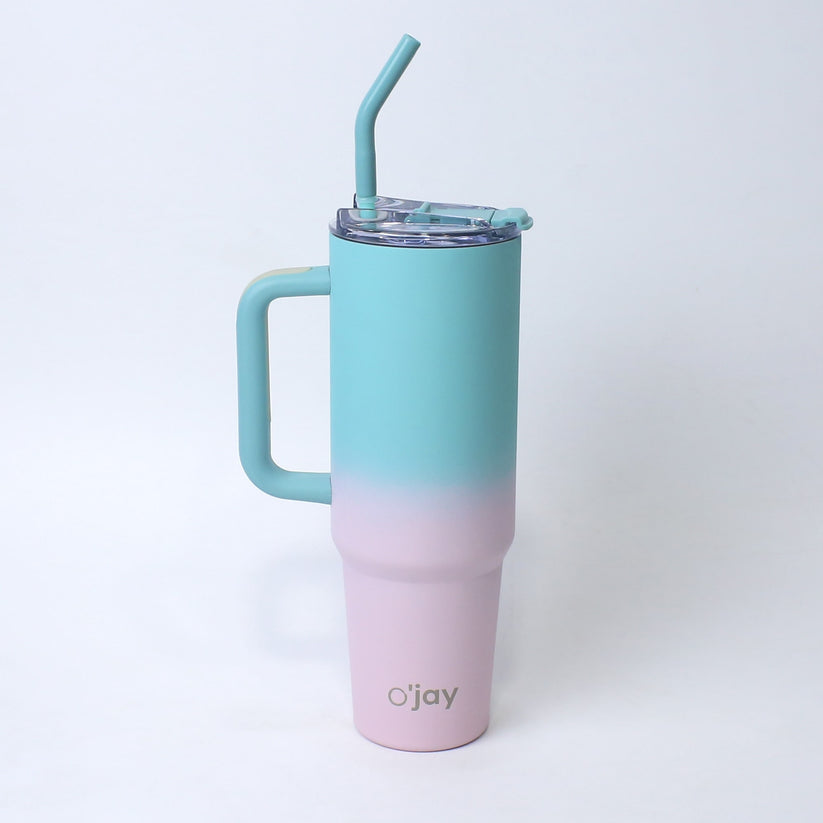 O’jay Pastel Bloom Tumbler | Stainless Steel - Leak-Proof