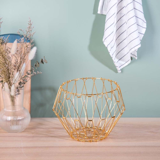Kitchen Multi-Purpose Wire Basket Folding Stainless Steel Basket