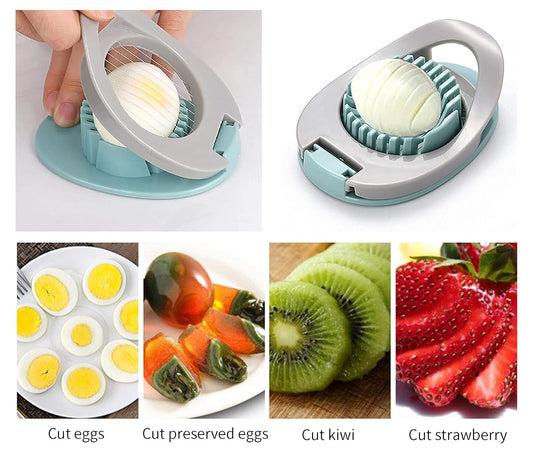 Egg Slicer, Boiled Eggs Cutter Egg Slicer, Boiled Eggs Cutter, Stainless Steel