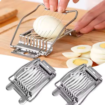 Stainless Steel Egg Cutter Multipurpose Egg Slicer
