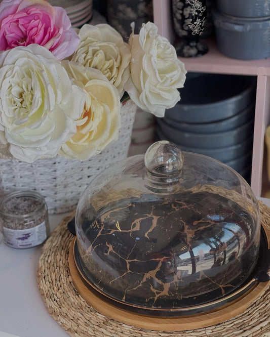 Exquisite Cake Stand, Cake Plate Server Home Cake Pan