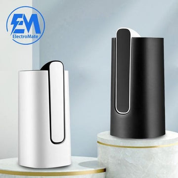 Electric Foldable Water Dispenser Auto Rechargeable Water Dispenser Pump Automatic Drinking Water Bottle Pump USB Charging High Comptibility USB Rechargeable Portable Drinking Pump