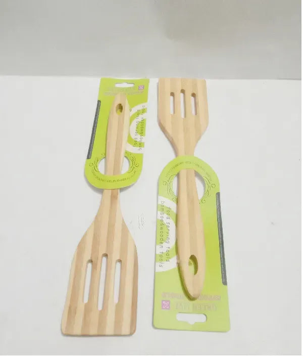 1 Piece Smart Wooden Cooking Utensils Set of Spoons for Non-Stick Cookware - D2