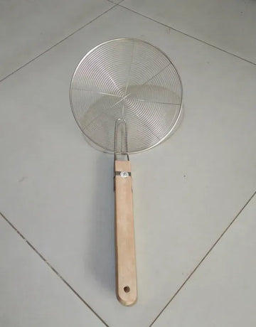 Stainless Steel Long Handle Kitchen Frying Cooking Deep Fry Strainer