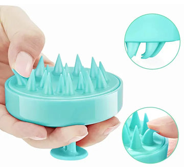 Hair Scalp Massager, Shampoo Brush with Soft Silicon Bristles waterproof Easy to Use for all hair