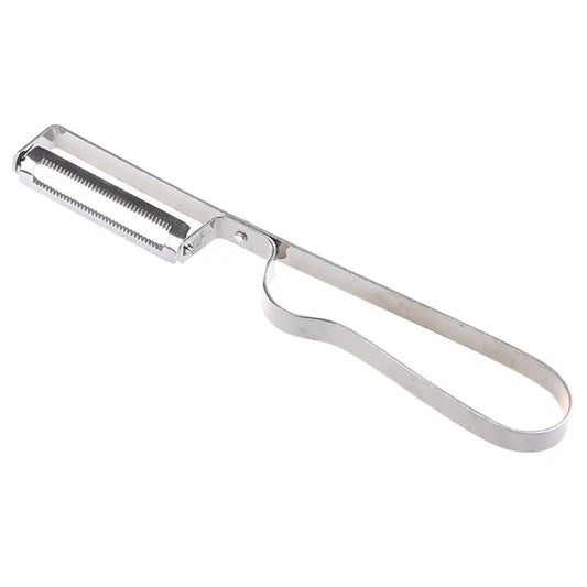 Vegetable Peeler Portable Multifunction Silver Fruit Cutter