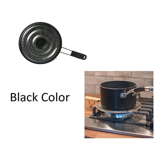 Simmer Ring A Slow Fire Ring Aluminum Heat Diffuser Handle distributer Pots Kitchen Double Boiler