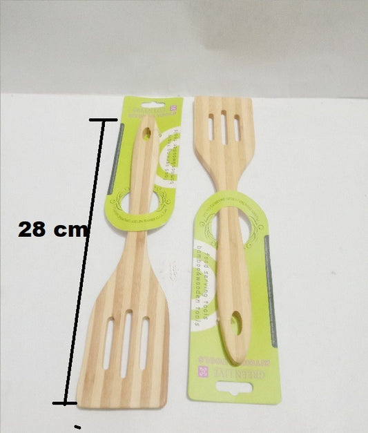 1 Piece Smart Wooden Cooking Utensils Set of Spoons for Non-Stick Cookware - D2