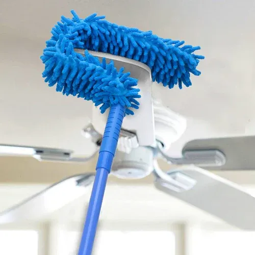 Flexible Cleaner Foldable Microfiber Cleaning Duster Steel Body