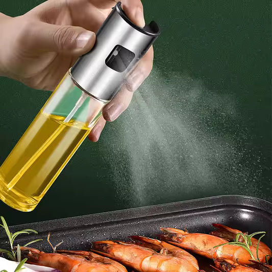 Oil Spray Bottle for Cooking | Refillable Glass